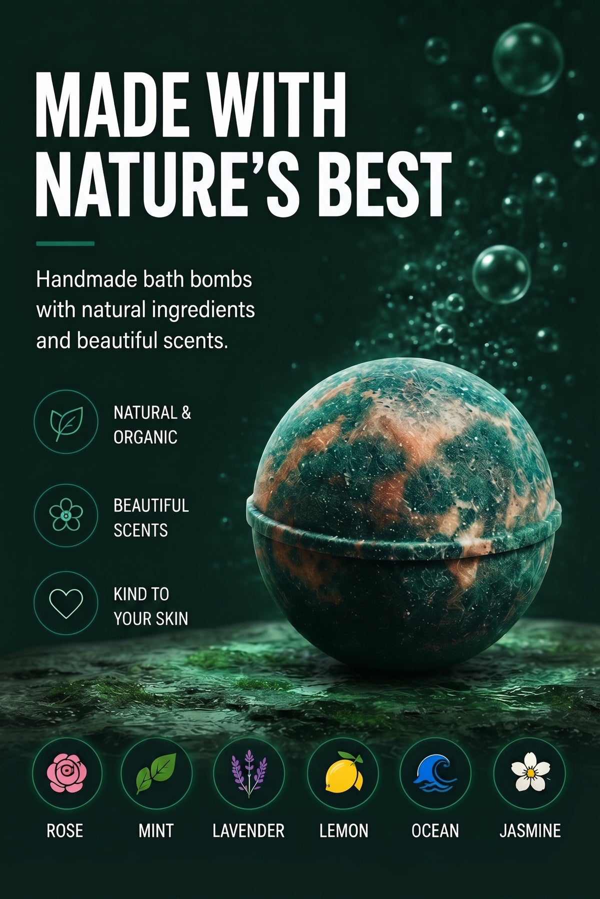 Vendacta Dinosaur Bath Bomb with Surprise Toy & Essential Oils