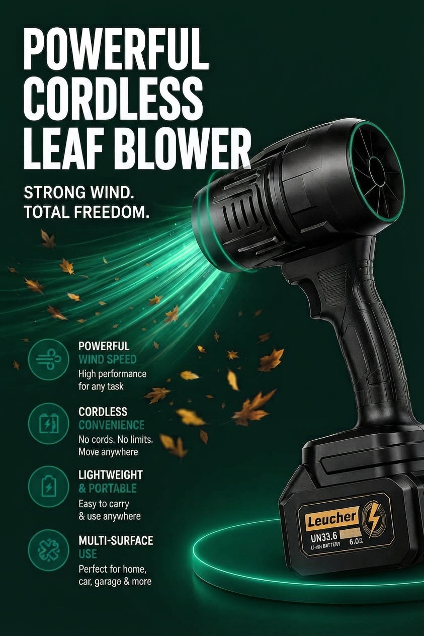 Vendacta Cordless Turbo Jet Leaf Blower