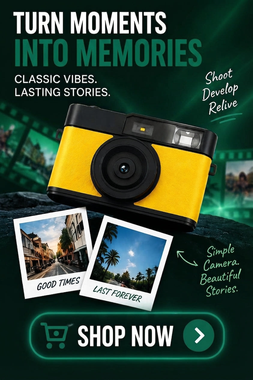 Vendacta Retro Digital Camera with HD Filters