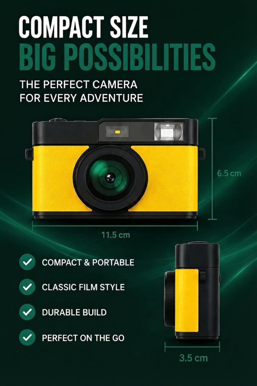 Vendacta Retro Digital Camera with HD Filters
