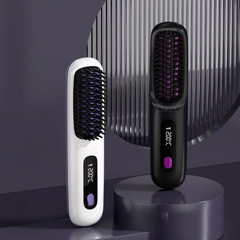 Vendacta Wireless Hair Straightening Comb with Negative Ion Technology