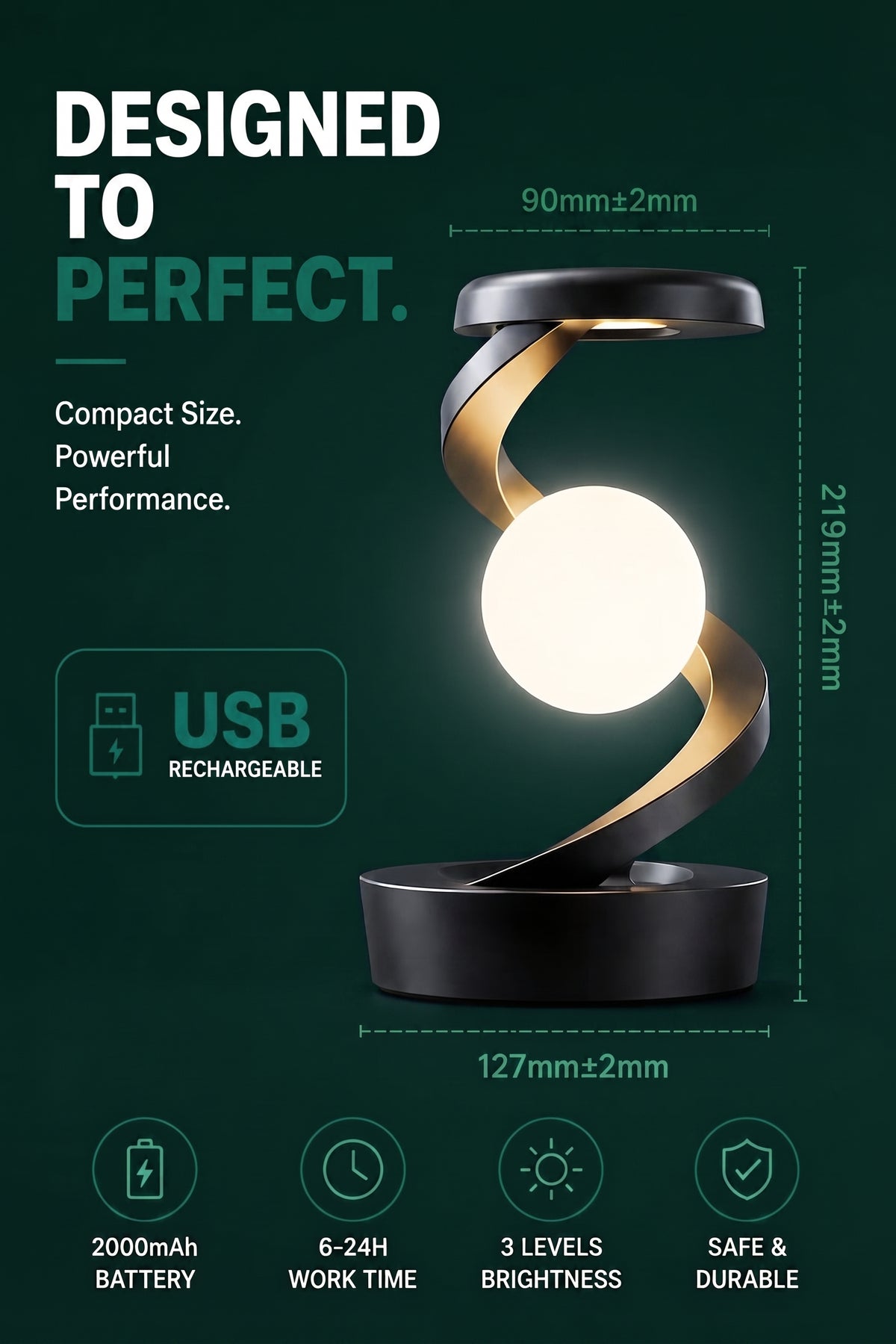 Vendacta  LED Desk Lamp