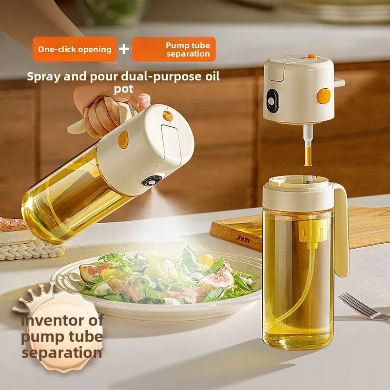 Vendacta Glass Oil Dispenser Bottle