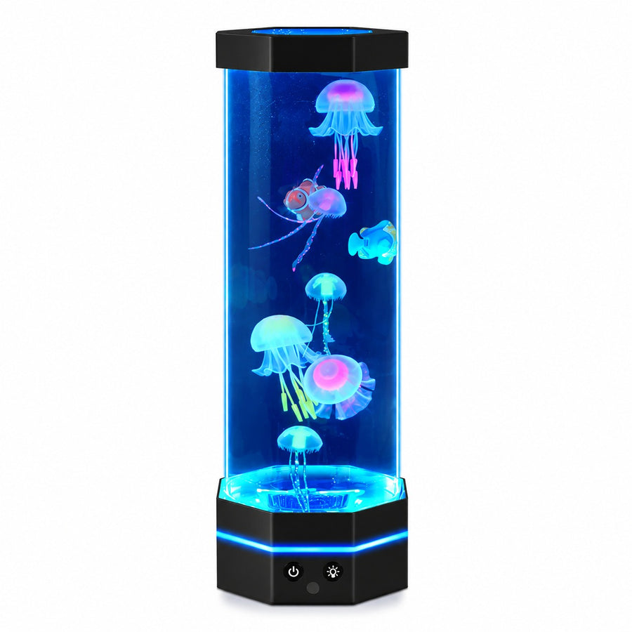 Vendacta  Remote Control Color Changing Jellyfish USB Night Light