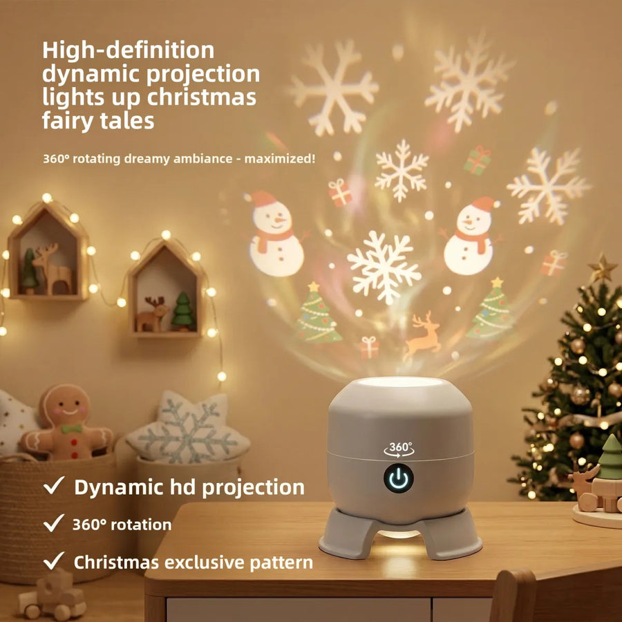 Vendacta Rotating Starry Sky Projection Night Light "