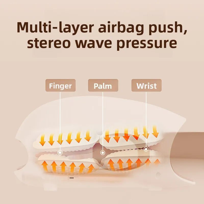 Vendacta Hand Massager with Heating and Air Wave Technology