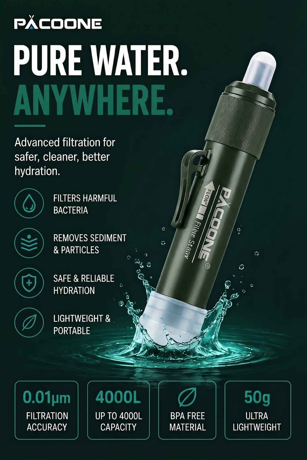 Vendacta  Sawyer Mini Water Filtration System