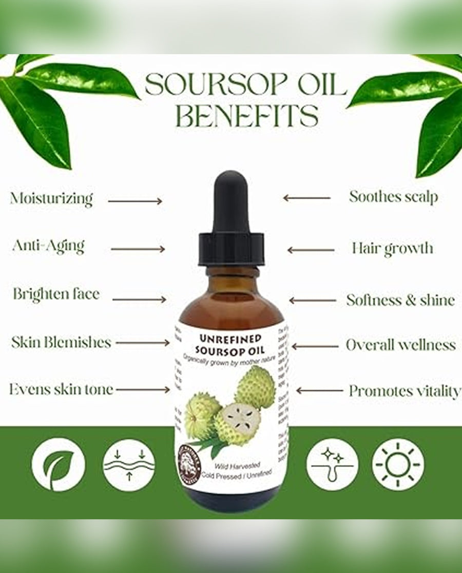 Vendacta Best Nature's Cosmetics Organic Soursop Oil