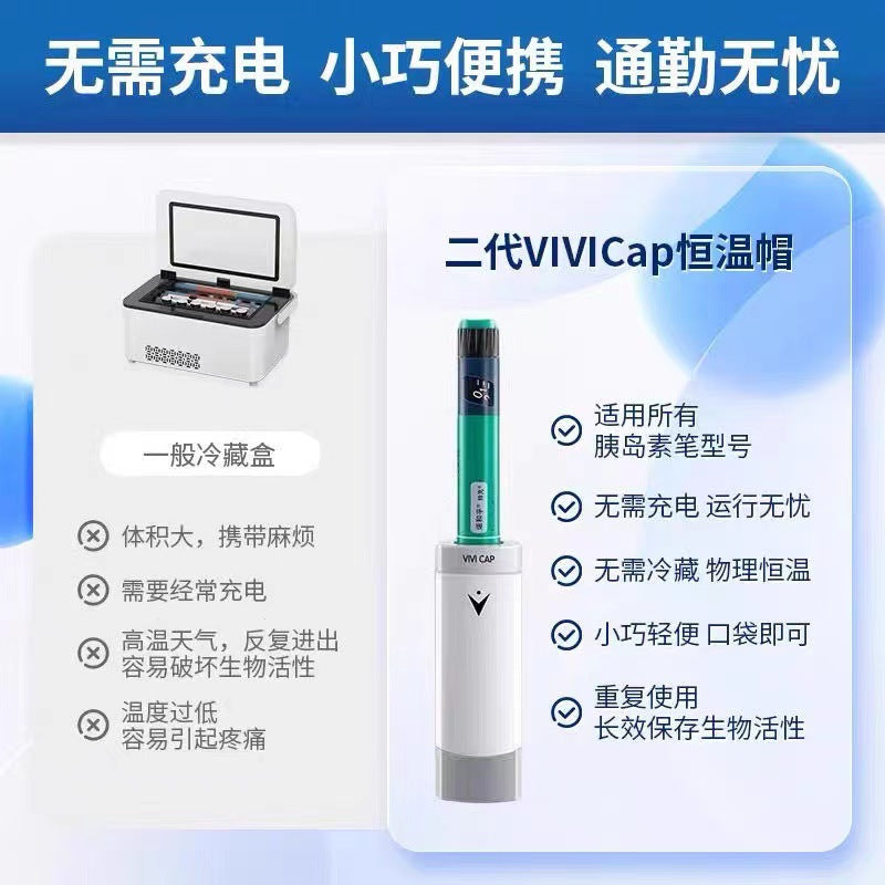Vendacta  VIVI Cap™ Insulin Pen Temperature