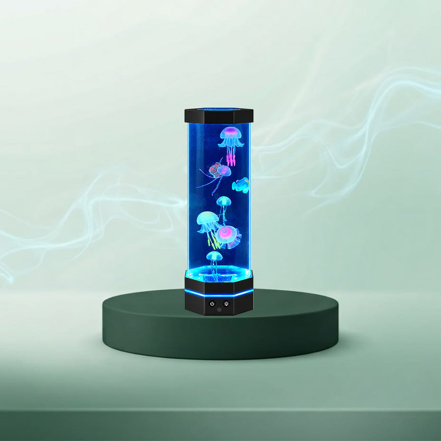 Vendacta  Remote Control Color Changing Jellyfish USB Night Light