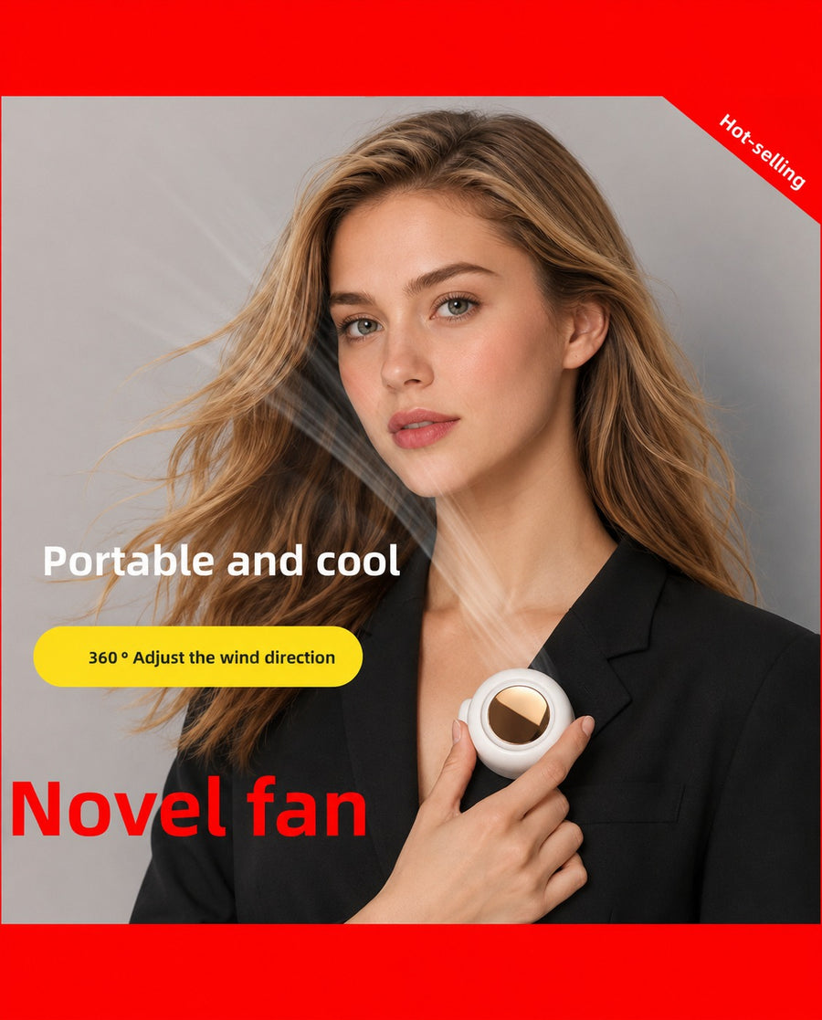Vendacta Portable USB Rechargeable Bladeless Mini Fan