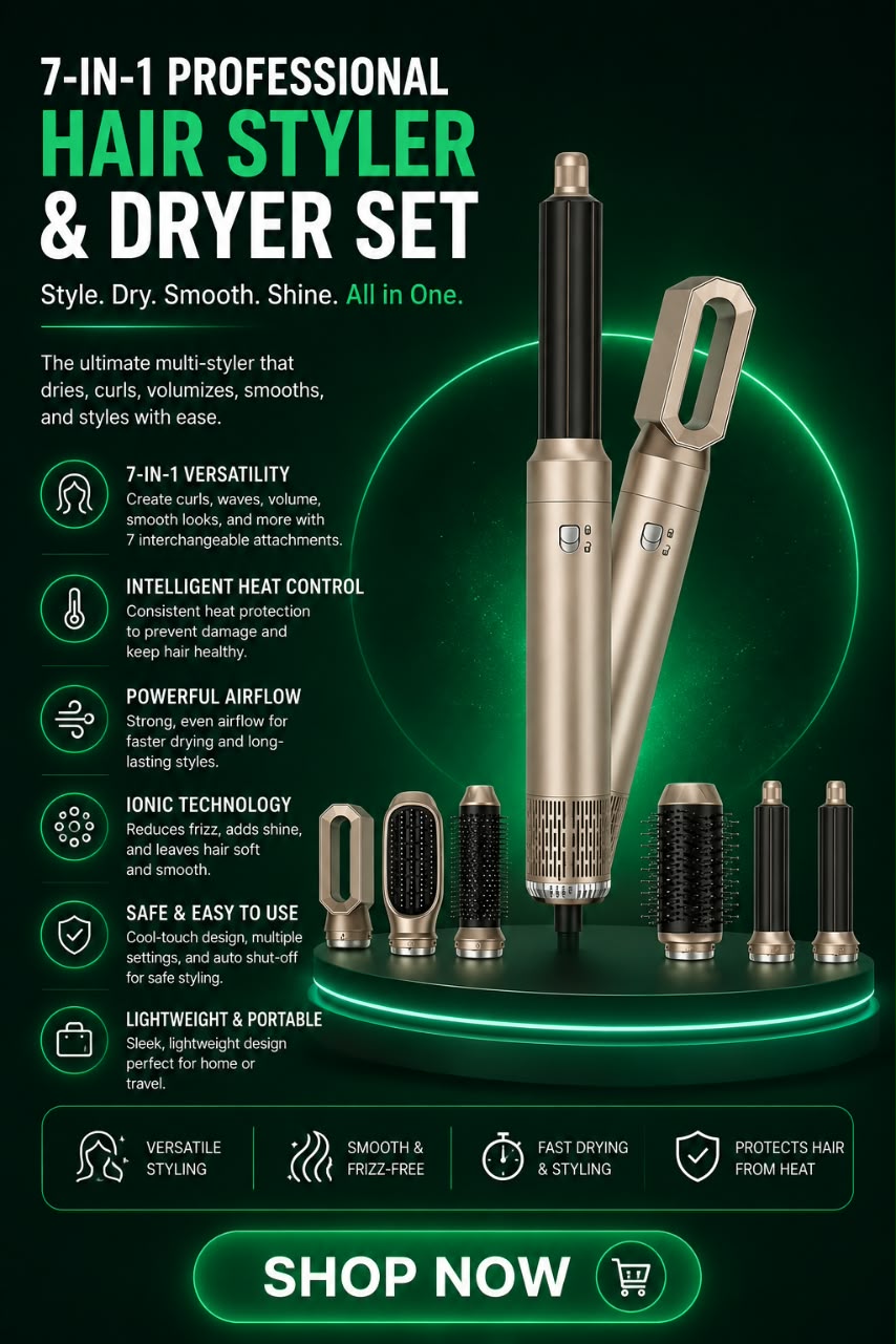 Vendacta Professional Hair Dryer with Negative Ion Technology