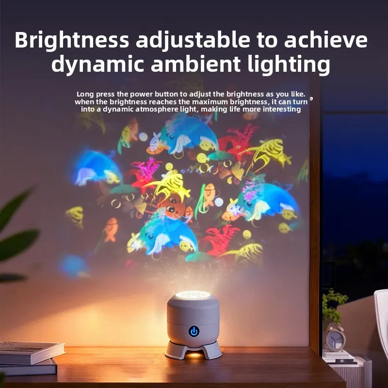 Vendacta Rotating Starry Sky Projection Night Light "