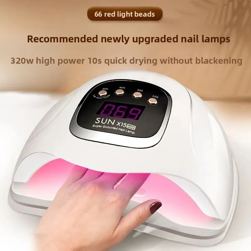 Vendacta LED Nail Lamp with Red Light Technology