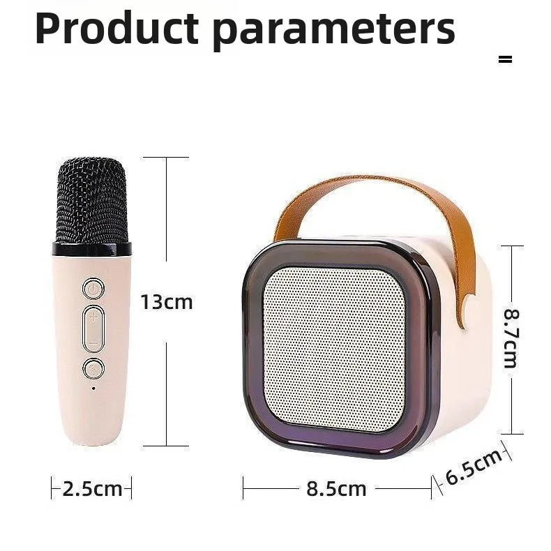 Vendacta Portable Bluetooth Karaoke Speaker with Microphone
