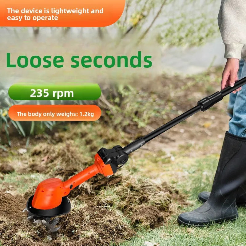 Vendacta Handheld Electric Garden Tiller and Wender